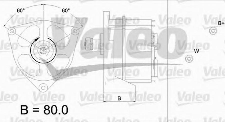 Valeo 436426 - Alternator car-mod.net