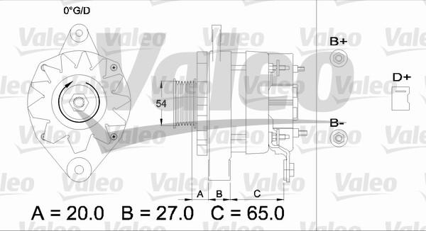 Valeo 436473 - Alternator car-mod.net
