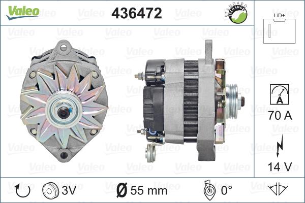 Valeo 436472 - Alternator car-mod.net