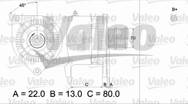 Valeo 436508 - Alternator car-mod.net
