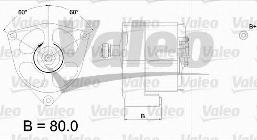 Valeo 436571 - Alternator car-mod.net