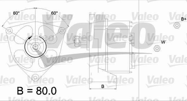 Valeo 436578 - Alternator car-mod.net