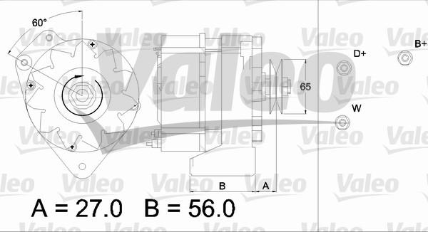 Valeo 436633 - Alternator car-mod.net