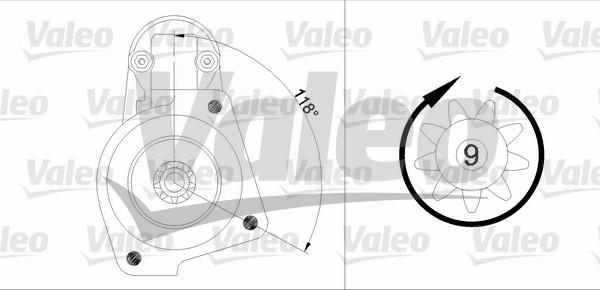 Valeo 436016 - Starter car-mod.net