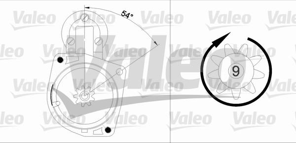 Valeo 436021 - Starter car-mod.net