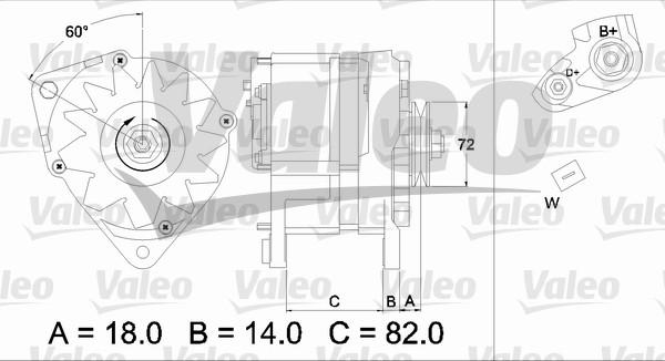 Valeo 436303 - Alternator car-mod.net