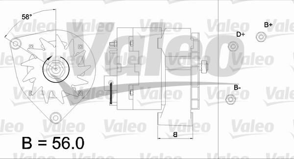 Valeo 436211 - Alternator car-mod.net