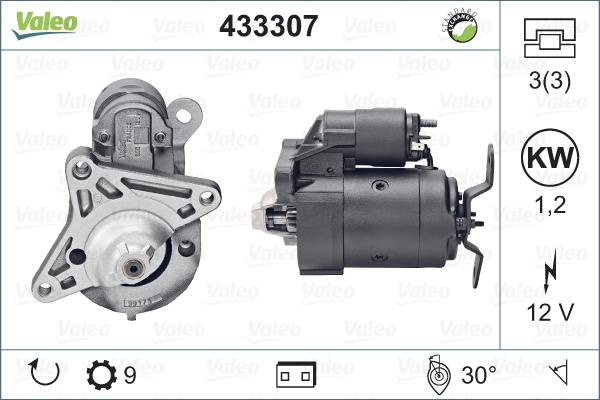 Valeo 433307 - Starter car-mod.net