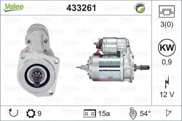 Valeo 433261 - Starter car-mod.net