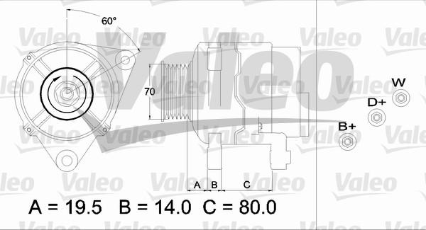 Valeo 437391 - Alternator car-mod.net