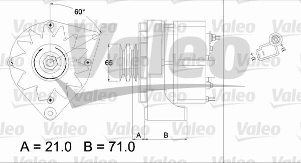 Valeo 437372 - Alternator car-mod.net