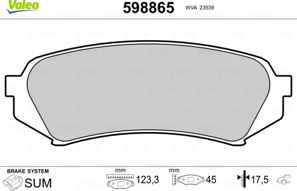 Jurid 572548J-D - Brake Pad Set, disc brake car-mod.net