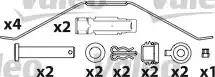 Valeo 541675 - Brake Pad Set, disc brake car-mod.net