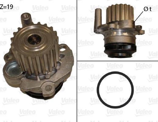 Valeo 506871 - Water Pump car-mod.net