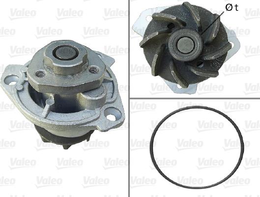 Valeo 506798 - Water Pump car-mod.net