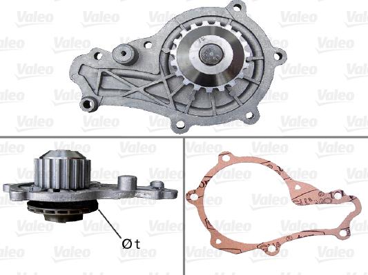 Valeo 506715 - Water Pump car-mod.net