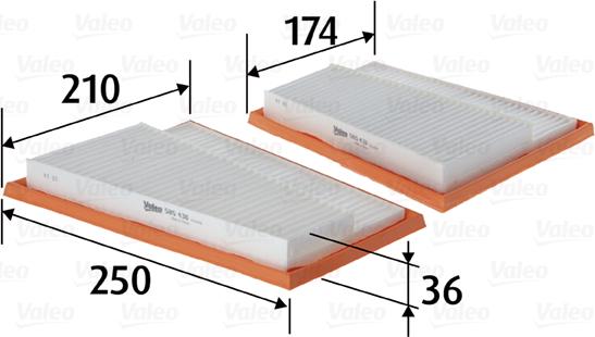 Valeo 585430 - Engine Air Filter car-mod.net