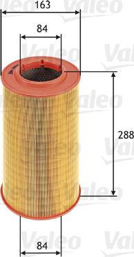 Valeo 585614 - Engine Air Filter car-mod.net