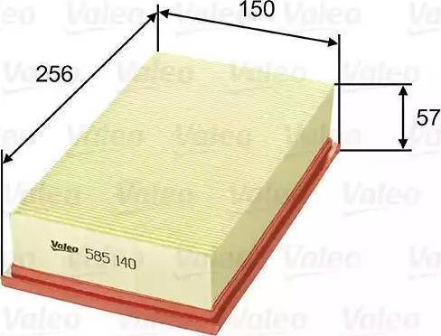 RIDER RD.1340WA6190 - Engine Air Filter car-mod.net
