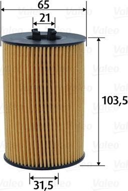 Valeo 586617 - Oil Filter car-mod.net