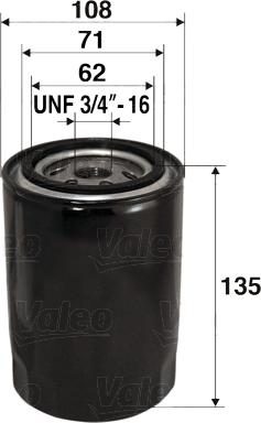 Valeo 586059 - Oil Filter car-mod.net