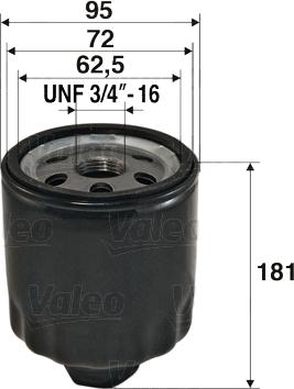 Valeo 586056 - Oil Filter car-mod.net