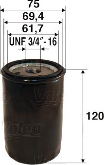 Valeo 586081 - Oil Filter car-mod.net