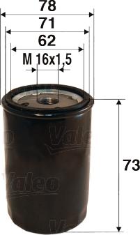 Valeo 586034 - Oil Filter car-mod.net