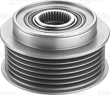 VALEO 588107 - Pulley, alternator, freewheel clutch car-mod.net