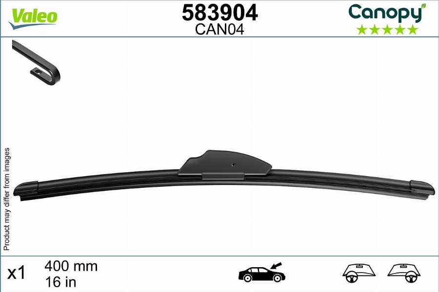 Valeo 583904 - Wiper Blade car-mod.net