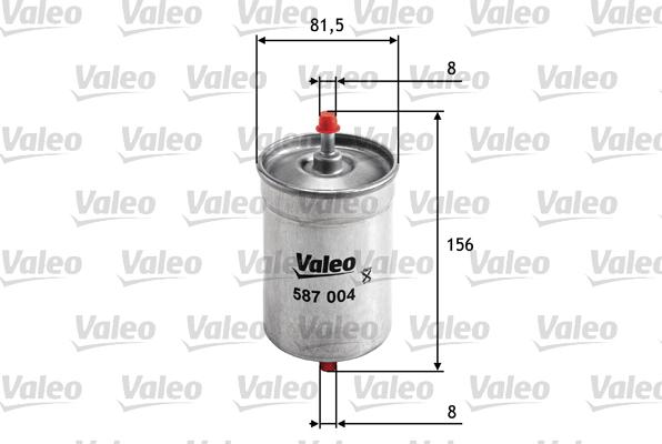 Valeo 587004 - Fuel filter car-mod.net