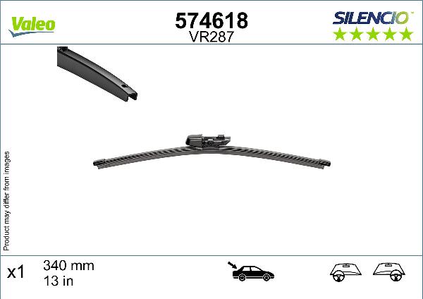 VALEO 574618 - Wiper Blade car-mod.net