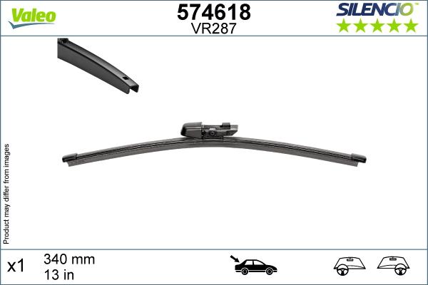 Valeo 574618 - Wiper Blade car-mod.net