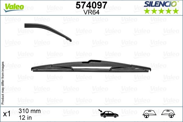 Valeo 574097 - Wiper Blade car-mod.net