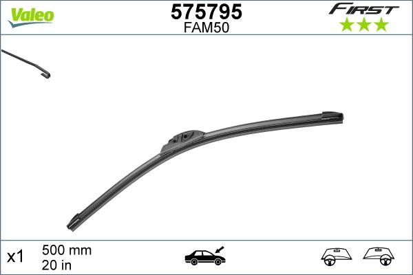 Valeo 575795 - Wiper Blade car-mod.net