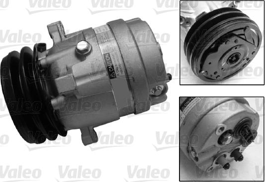 Valeo 699570 - Compressor, air conditioning car-mod.net