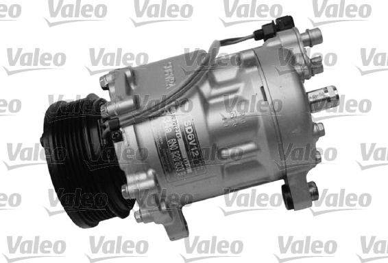 Valeo 699303 - Compressor, air conditioning car-mod.net