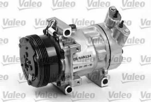Valeo 699234 - Compressor, air conditioning car-mod.net