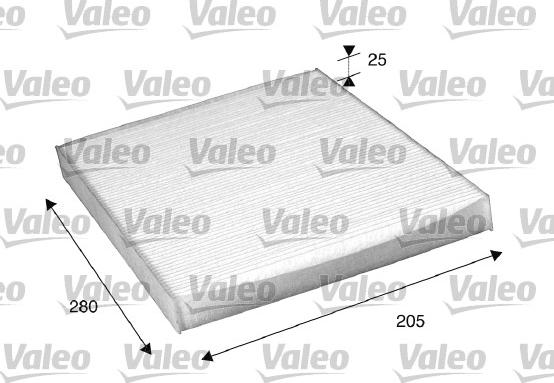 Valeo 698885 - Filter, interior air car-mod.net