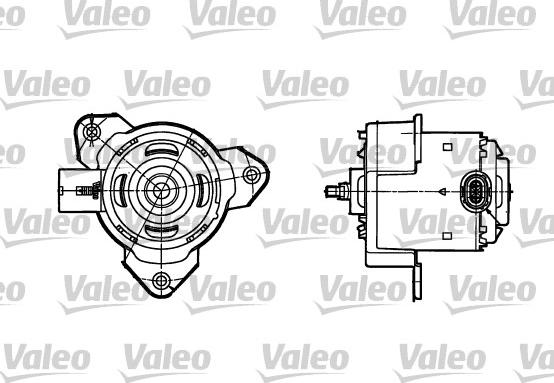 Valeo 698302 - Electric Motor, radiator fan car-mod.net