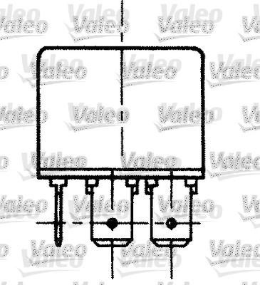 Valeo 643501 - Relay, main current car-mod.net