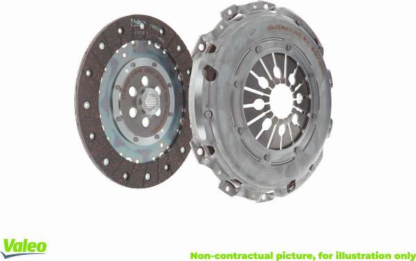 VALEO 832458 - Clutch Kit car-mod.net