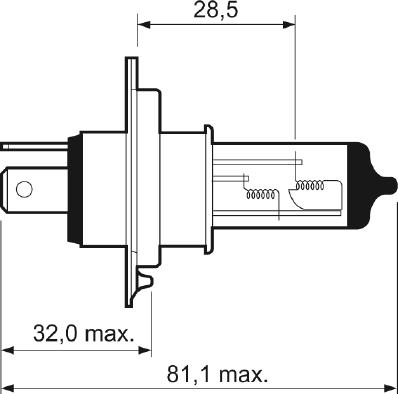 Valeo 032007 - Bulb, spotlight car-mod.net
