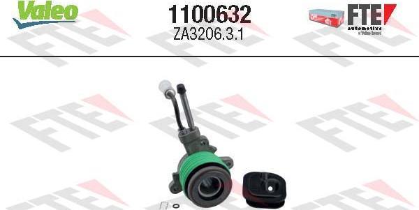 Valeo 1100632 - Central Slave Cylinder, clutch car-mod.net