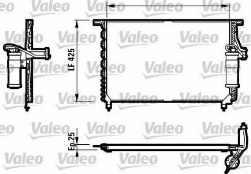 Valeo 816946 - Condenser, air conditioning car-mod.net
