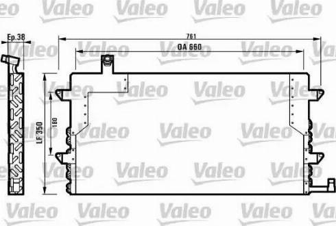 Valeo 816911 - Condenser, air conditioning car-mod.net