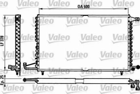 Valeo 816781 - Condenser, air conditioning car-mod.net
