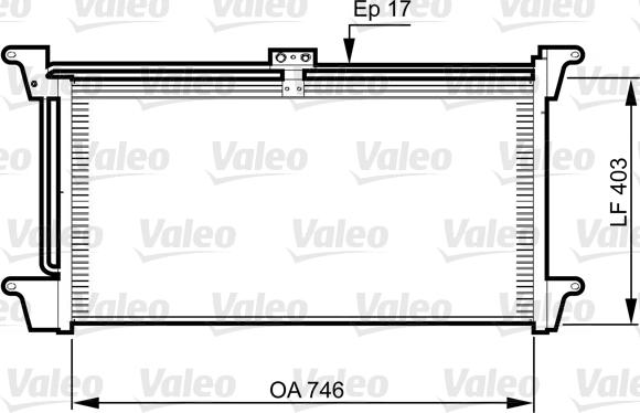 Valeo 818992 - Condenser, air conditioning car-mod.net
