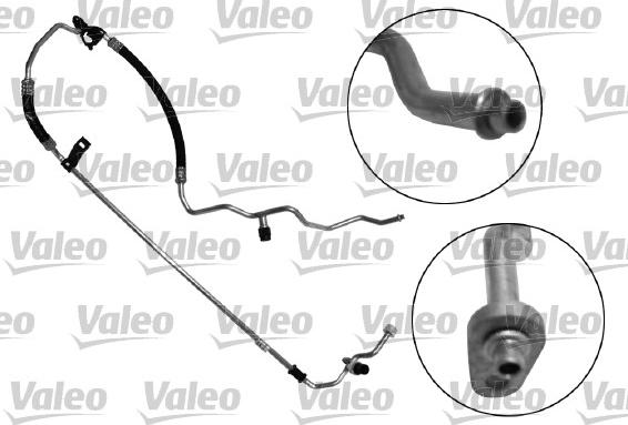 Valeo 818416 - High Pressure Line, air conditioning car-mod.net