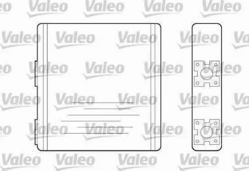 Nissens 72200 - Heat Exchanger, interior heating car-mod.net